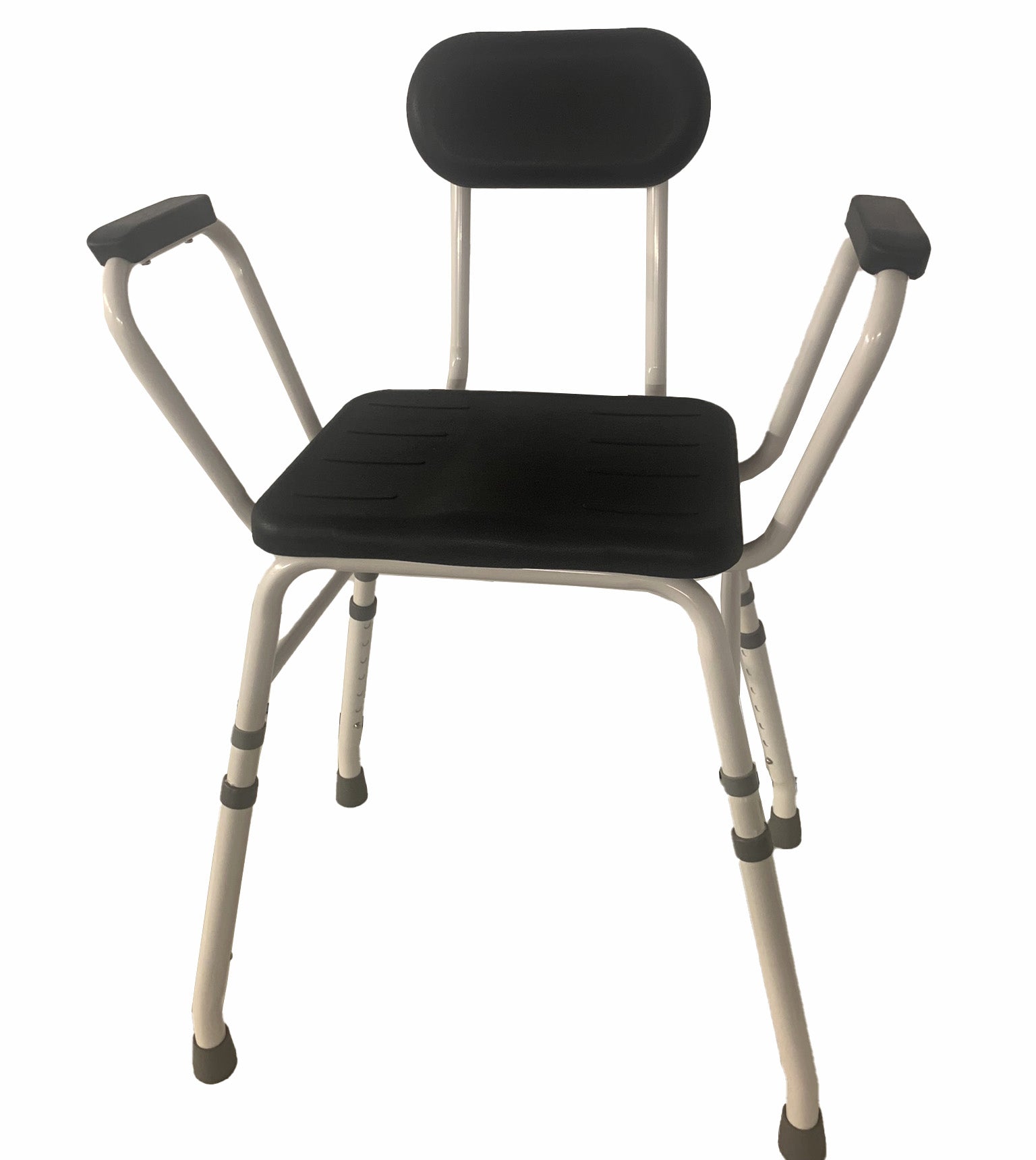 Modular Perching Stool with Padded Arms and Back
